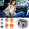 Pet Car Seat with Storage Pocket