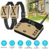 2 In 1 Wireless Electric Dog Fence Waterproof Pet Shock Containment System for Small Medium