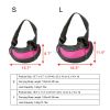 Pet Carrier for Dogs Hand Free Sling Adjustable Strap Tote Bag Shoulder Bag Carrying Small