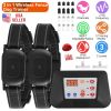 990FT Radius Dog Training Collar Wireless Fence IPX6 Waterproof Rechargeable