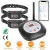 328FT Electric Wireless Dog Fence System With GPS Location Monitor Collar Rechargeable