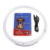 LED Dog Collar USB Rechargeable Multi-Color Lighting Safety Glow Dog Collar Night Walking