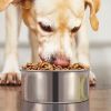 Stainless Steel Dog Bowl Hanging Food Bowl Detachable Food Water Bowl with Clamp Holder