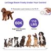16FT Retractable Dog Leash with Flashlight RGB Light Fit for 66-110lbs
