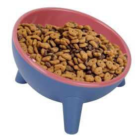 Small Elevated Dog Food Bowl (Option: Red)