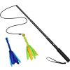Extendable Dog Flirt Pole with Lure 10.23-26.77in