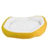 Pet Dog Bed Soft Warm Fleece Puppy Bed Dog Cozy Nest Sofa Bed Cushion For S/M Dog