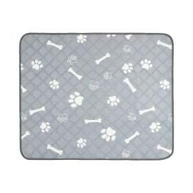 2Pcs Washable Pet Pee Pads For Puppy Dogs Reusable Mats Machine Washable (Option: M)