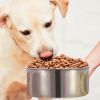 Stainless Steel Dog Bowl Hanging Food Bowl Detachable Food Water Bowl with Clamp Holder