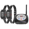 328FT Electric Wireless Dog Fence System With GPS Location Monitor Collar Rechargeable