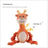 dog chew toys plush sound toys grinding teeth resistant to bite interactive
