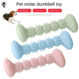 2pcs Pet Teeth Molar Toys TPR Chewing and Nibbling Dog Teeth Grinding Teeth Tease Dog Stick dog toy (Color: Avocado green, size: 2pcs)