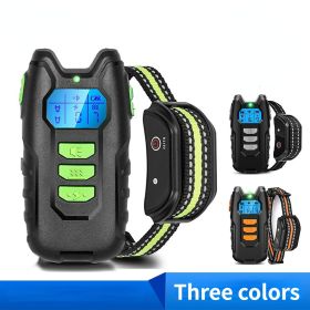 Shock Collar for Dogs with Remote; Rechargeabe 3 Modes Beep Vibration and Shock Waterproof Bark Collar (Color: D101-1 grey)