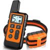 Dog Training Collar; Waterproof Shock Collars for Dog with Remote Range 1640 ft; 3 Training Modes