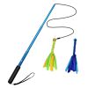 Extendable Dog Flirt Pole with Lure 10.23-26.77in