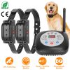 328FT Electric Wireless Dog Fence System With GPS Location Monitor Collar Rechargeable