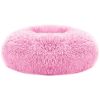 Pet Dog Bed Soft Warm Fleece Puppy Bed Dog Cozy Nest Sofa Bed Cushion For S/M Dog