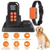 2 In 1 Wireless Electric Dog Fence With Training Collar IP67 Waterproof Containment System for Small Medium Large