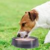 No Spill Dog Water Bowl Slow Water Feeder 47.35oz Pet Water Dispenser Travel Dog Bowl for Dogs