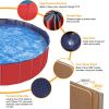Foldable Pet Swimming Pool Pet Bathing Tub Playmat