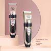 Dog Grooming Kit Clippers; Low Noise; pet grooming; Rechargeable; Pet Hair Thick Coats Clippers Trimmers Set