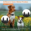 Dog Training Collar; 100% Waterproof with Remote Range 1300ft; 3 Training Modes; Beep; Vibration; Rechargeable