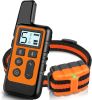 Dog Training Collar; Waterproof Shock Collars for Dog with Remote Range 1640 ft; 3 Training Modes