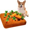 12 Plush Carrots Enrichment Dog Puzzle Toys Hide and Seek Carrot Farm Dog Toys