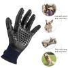 Pet Hair Removal Gloves; Bathing; Hair Remover Gloves; Gentle Brush