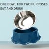 Pet Dog Bowl For Food And Water, Stainless Steel Pet Feeding Bowl