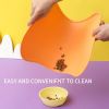 Dog Food Mat For Floors Waterproof,Thickert Non-Slip,Dog Bowl Mats For Food And Water,Pet Feeding Mat Silicone