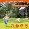 Dog Containment System with 100 Adjustable Levels IPX7 Waterproof Rechargeable Receiver Underground Fence