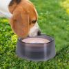 No Spill Dog Water Bowl Slow Water Feeder 47.35oz Pet Water Dispenser Travel Dog Bowl for Dogs