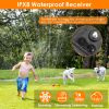 Pet Containment System with 9 Adjustable Levels IPX8 Waterproof Rechargeable Underground Fence