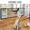Pet Dog Fence, Foldable Isolation Net, Dog Safety Protection Fence, No Drilling Required Household
