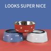 Dog Bowl For Food And Water, Stainless Steel Pet Feeding Bowl, Durable Non-Skid Insulated Heavy Duty