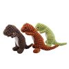Pet dog plush toys bite resistant teeth grinding vocal toys teeth cleaning absorbing odor dog toys