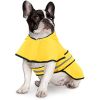 Reflective Dog Raincoat Hooded Slicker Poncho Dogs and Puppies; Waterproof Dog Clothing