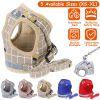 Reflective Mesh Harness Dog Leash Set
