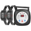 328FT Electric Wireless Dog Fence System With GPS Location Monitor Collar Rechargeable
