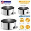 Stainless Steel Dog Bowl Hanging Food Bowl Detachable Food Water Bowl with Clamp Holder