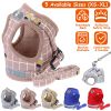 Reflective Mesh Harness Dog Leash Set