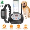 328FT Electric Wireless Dog Fence System With GPS Location Monitor Collar Rechargeable