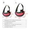 Pet Carrier for Dogs Hand Free Sling Adjustable Strap Tote Bag Shoulder Bag Carrying Small
