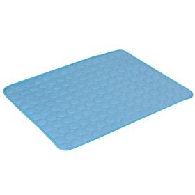 Pet Summer Dog Sofa Mat (Option: Blue Edging-XS40*30cm)